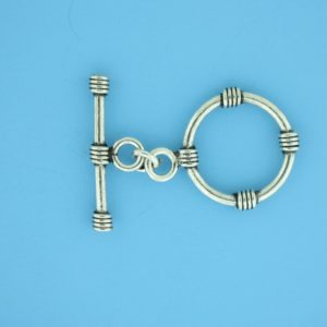 15675 - Bali Silver Toggle Clasp 15675 - Bali Silver Toggle Clasp