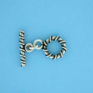 15676 - Bali Silver Toggle Clasp 15676 - Bali Silver Toggle Clasp