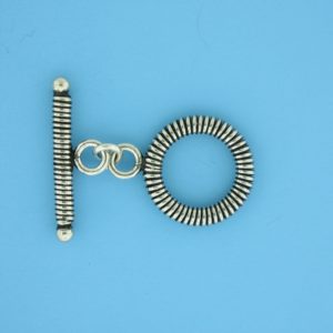 15677 - Bali Silver Toggle Clasp 15677 - Bali Silver Toggle Clasp