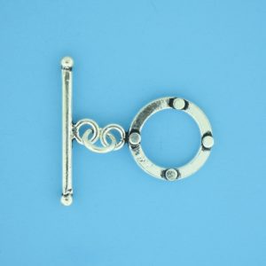 15678 - Bali Silver Toggle Clasp 15678 - Bali Silver Toggle Clasp