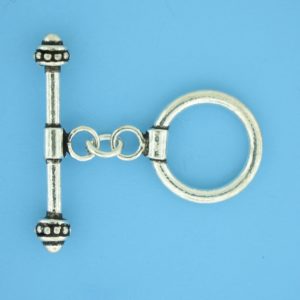 15682 - Bali Silver Toggle Clasp 15682 - Bali Silver Toggle Clasp