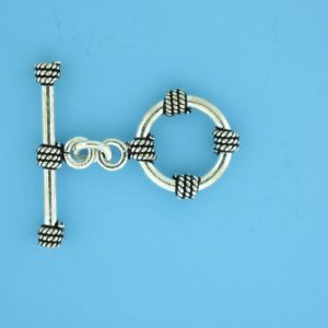 15685 - Bali Silver Toggle Clasp 15685 - Bali Silver Toggle Clasp
