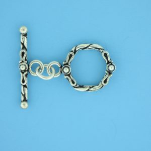 15693 - Bali Silver Toggle Clasp 15693 - Bali Silver Toggle Clasp