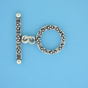 15702 - Bali Silver Toggle Clasp 15702 - Bali Silver Toggle Clasp