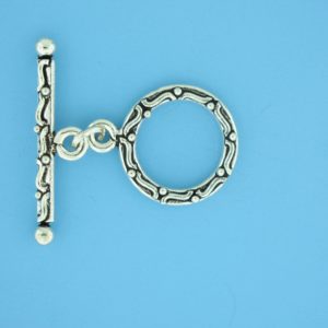 15700 - Bali Silver Toggle Clasp 15700 - Bali Silver Toggle Clasp