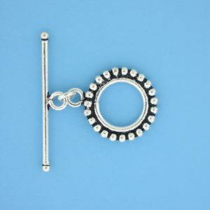 15705 - Bali Silver Toggle Clasp 15705 - Bali Silver Toggle Clasp