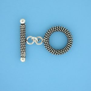 15706 - Bali Silver Toggle Clasp 15706 - Bali Silver Toggle Clasp