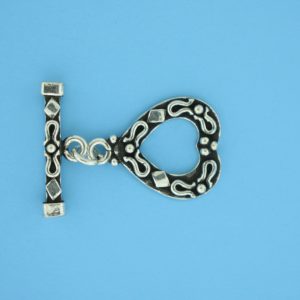 15708 - Bali Silver Toggle Clasp 15708 - Bali Silver Toggle Clasp