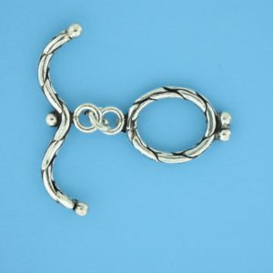 15716 - Bali Silver Toggle Clasp 15716 - Bali Silver Toggle Clasp