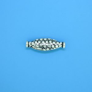 15160 - Bali Silver Bead 17x6mm 15160 - Bali Silver Bead 17x6mm