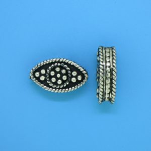 15166 - Bali Silver Bead 16x10x5mm 15166 - Bali Silver Bead 16x10x5mm