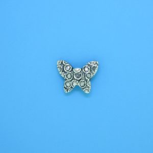 15174 - Bali Silver Bead 11x9x3mm 15174 - Bali Silver Bead 11x9x3mm
