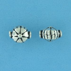 15175 - Bali Silver Bead 9x7x6mm 15175 - Bali Silver Bead 9x7x6mm