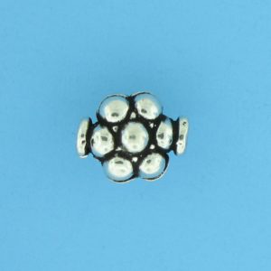 15176 - Bali Silver Bead 8x7x5mm 15176 - Bali Silver Bead 8x7x5mm