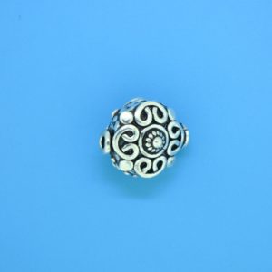 15181 - Bali Silver Bead 12mm 15181 - Bali Silver Bead 12mm