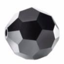 5000 - 6mm Swarovski Round Crystal Bead - Jet Hematite 2x 5000 - 6mm Swarovski Round Crystal Bead - Jet Hematite 2x