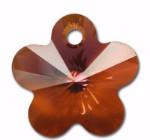 # 6744 - 14mm Swarovski Flower Pendant - Copper # 6744 - 14mm Swarovski Flower Pendant - Copper