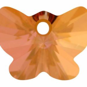 # 6754 - 18mm Swarovski Butterfly Pendant - Copper # 6754 - 18mm Swarovski Butterfly Pendant - Copper
