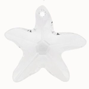 # 6721 - 16mm Swarovski Starfish Pendant - Crystal