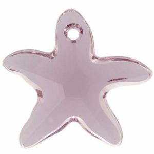 # 6721 - 16mm Swarovski Starfish Pendant - Light Amethyst