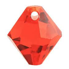 # 6301 - 6mm Swarovski Top Hole Bicone Pendant- Hyacinth # 6301 - 6mm Swarovski Top Hole Bicone Pendant- Hyacinth