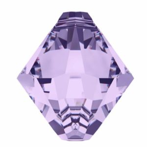 # 6301 - 6mm Swarovski Top Hole Bicone Pendant- Violet # 6301 - 6mm Swarovski Top Hole Bicone Pendant- Violet