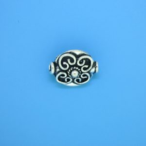 15182 - Bali Silver Bead 16x14mm 15182 - Bali Silver Bead 16x14mm