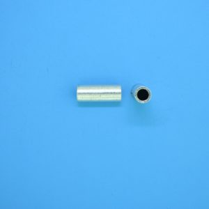 15219 - Bali Silver Tube Bead 4x10mm