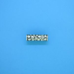 15231 - Bali Silver Cylindrical Bead 4.5x14mm 15231 - Bali Silver Cylindrical Bead 4.5x14mm