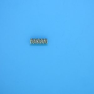 15236 - Bali Silver Cylindrical Bead 3x9mm
