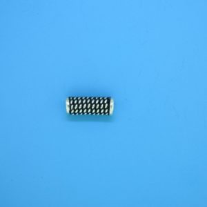 15239 - Bali Silver Cylindrical Bead 4x14mm 15239 - Bali Silver Cylindrical Bead 4x14mm