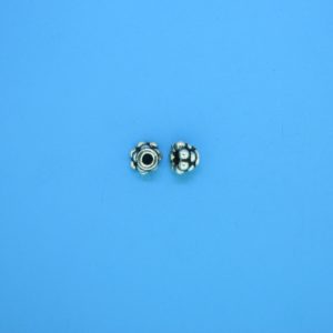 15243 - Bali Silver Tiny Granulated Bead Cap 15243 - Bali Silver Tiny Granulated Bead Cap