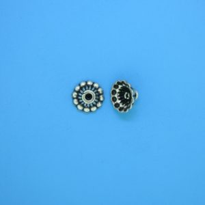 15253 - Bali Silver Bead Cap 4x8mm 15253 - Bali Silver Bead Cap 4x8mm