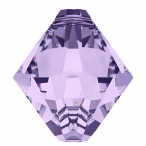 #6301 - 8mm Swarovski Top Hole Bicone Pendant- Violet #6301 - 8mm Swarovski Top Hole Bicone Pendant- Violet