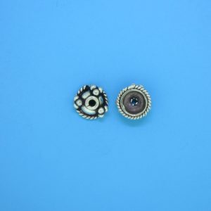 15263 - Bali Silver Bead Cap 4.5x9mm 15263 - Bali Silver Bead Cap 4.5x9mm