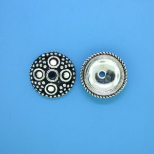 15278 - Bali Silver Bead Cap 4x14.5mm 15278 - Bali Silver Bead Cap 4x14.5mm