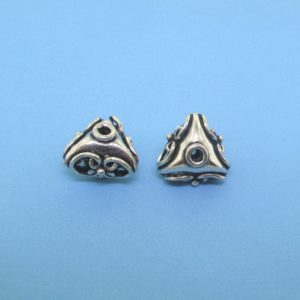 15184 - Bali Silver Bead 12x12mm 15184 - Bali Silver Bead 12x12mm