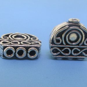15192 - Bali Silver Bead 17x16mm 15192 - Bali Silver Bead 17x16mm