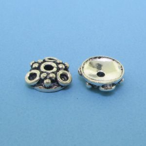 15265 - Bali Silver Bead Cap 3x9mm 15265 - Bali Silver Bead Cap 3x9mm