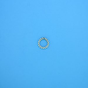 15286 - Bali Silver Closed Jump Ring 6mm 15286 - Bali Silver Closed Jump Ring 6mm