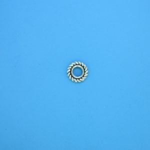 15290 - Bali Silver Closed Jump Ring 7mm 15290 - Bali Silver Closed Jump Ring 7mm