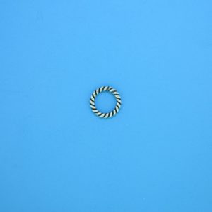 15291 - Bali Silver Closed Jump Ring 8mm 15291 - Bali Silver Closed Jump Ring 8mm