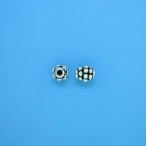 15296 - Bali Silver Bead 5.5x6mm 15296 - Bali Silver Bead 5.5x6mm