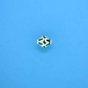 15299 - Bali Silver Bead 7x8mm 15299 - Bali Silver Bead 7x8mm