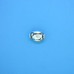 15304 - Bali Silver Bead 7x9.5mm 15304 - Bali Silver Bead 7x9.5mm