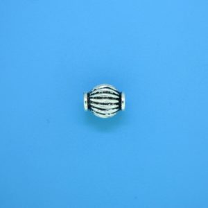15310 - Bali Silver Bead 8x9.5mm 15310 - Bali Silver Bead 8x9.5mm