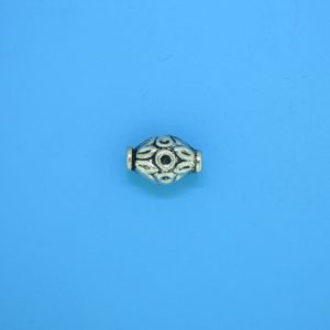 15313 - Bali Silver Bead 7x11mm 15313 - Bali Silver Bead 7x11mm