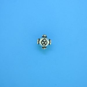 15314 - Bali Silver Bead 8x8mm 15314 - Bali Silver Bead 8x8mm