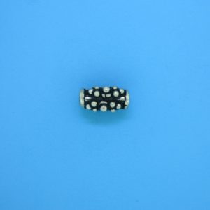 15319 - Bali Silver Bead 6x11mm 15319 - Bali Silver Bead 6x11mm