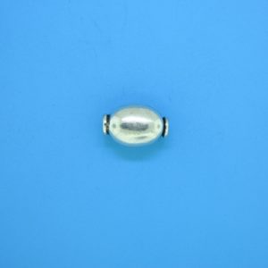 15322 - Bali Silver Bead 8x12mm 15322 - Bali Silver Bead 8x12mm